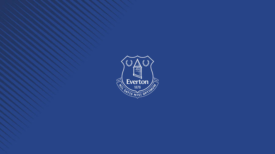 Everton F.c Minimalist Dark Blue Art Wallpaper