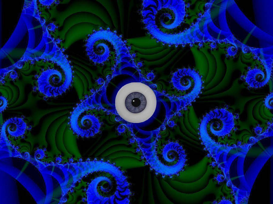 Evil Eye Fractals Wallpaper
