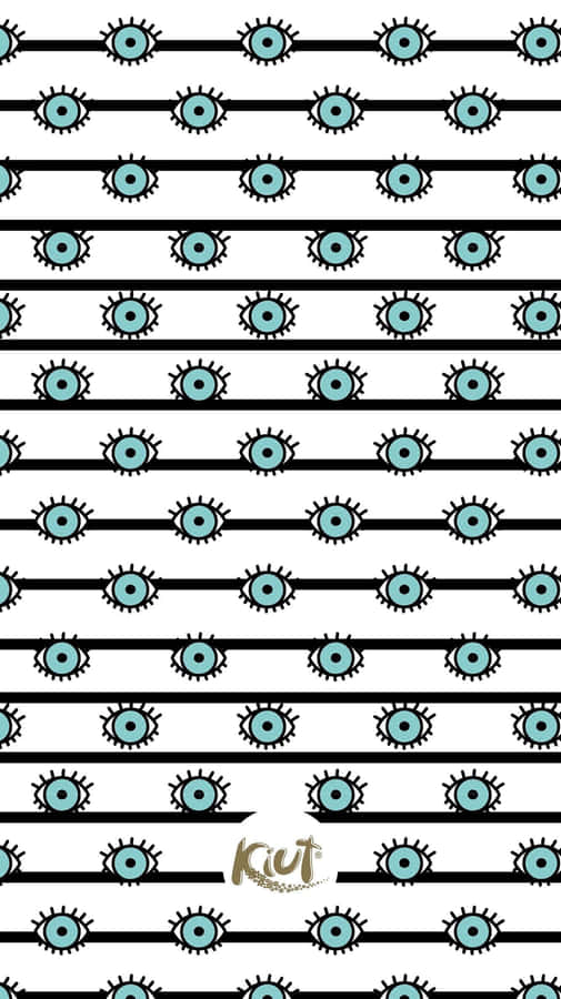 Evil Eye Pattern Aesthetic Wallpaper