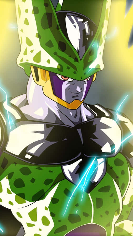 Evil Wins Against Good In The Battle Between Perfect Cell And Gohan Wallpaper