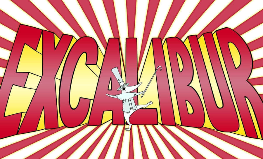 Excalibur From Soul Eater In Full Glory Wallpaper