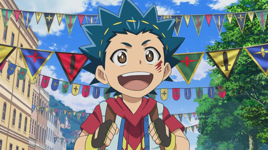 Excited_ Anime_ Character_ Valt_ Aoi Wallpaper