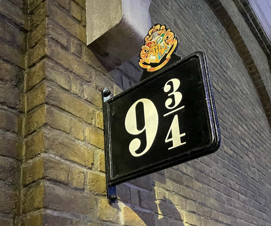 Excitement Awaits At Platform 9 3/4 Wallpaper