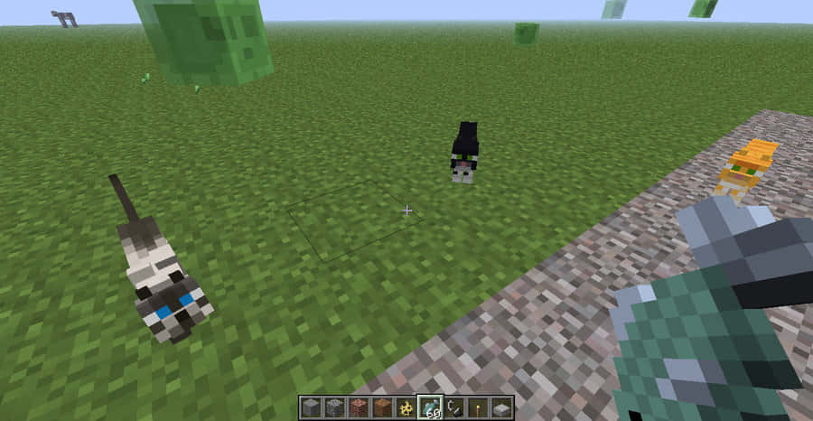 Exciting Adventures In Minecraft Pocket Edition Wallpaper