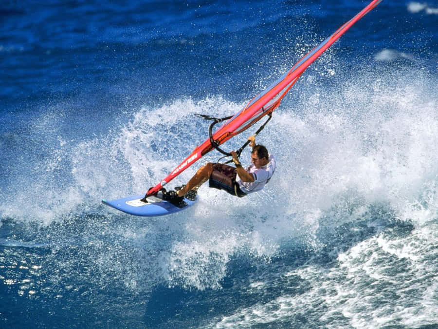 Exciting Beach Water Sports Wallpaper