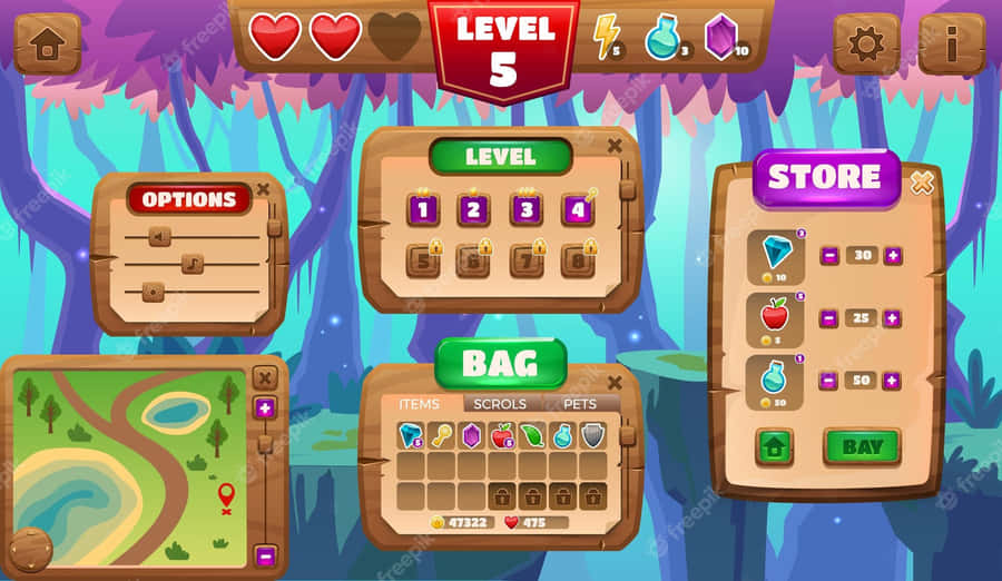 Exciting Casual Games Collection Wallpaper