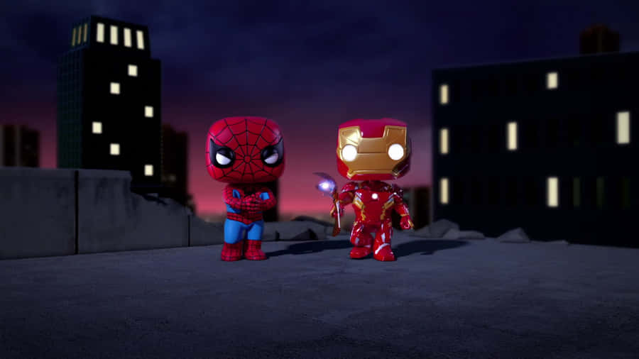 Exciting Iron Man Bobbleheads Ready To Complete Your Collection! Wallpaper