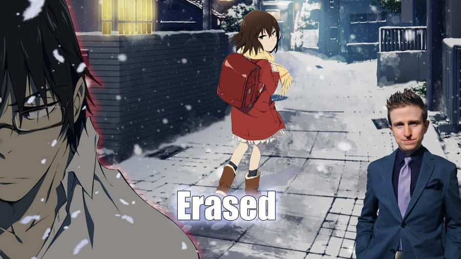 Exciting Moments From Erased - A Stellar Anime Series Wallpaper