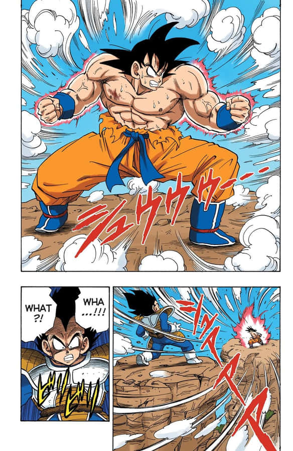 Exciting New Adventures Unfold In The Manga Of Dragon Ball Super Wallpaper