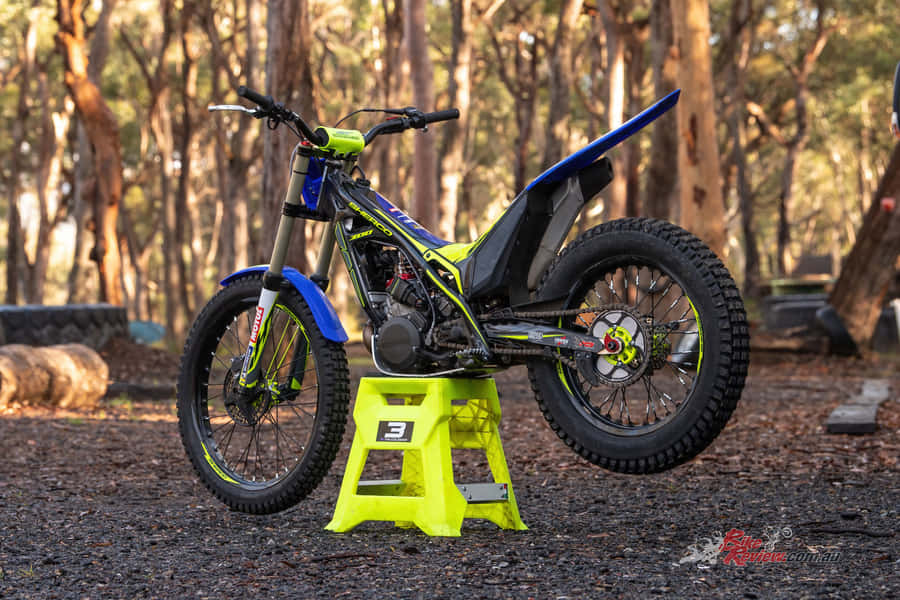 Exhilarating Adventure With Sherco Enduro Bike Wallpaper