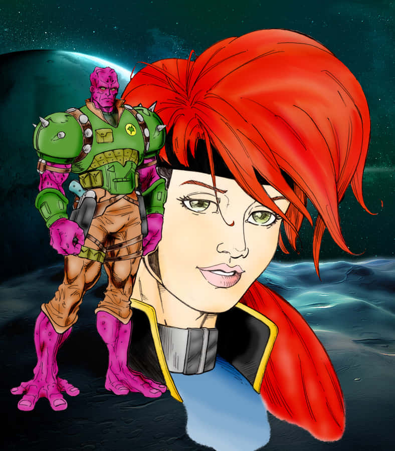 Exosquad Characters Wallpaper