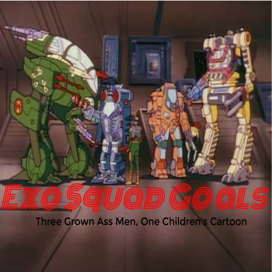 Exosquad Funny Meme Wallpaper