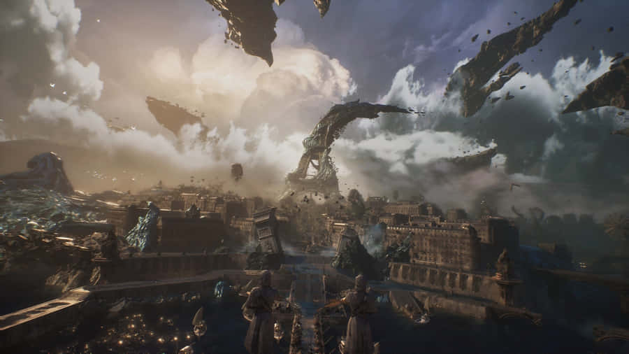 Expedition 33 Alien Invasion Wallpaper