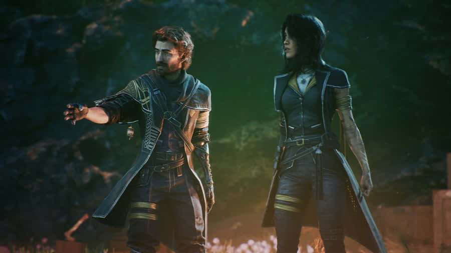 Expedition 33 Crew Interaction Wallpaper