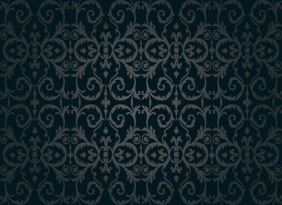 Expensive Floral Baroque Wallpaper
