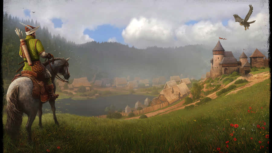 Experience A World Of Possibilities With An Open-world Game Wallpaper