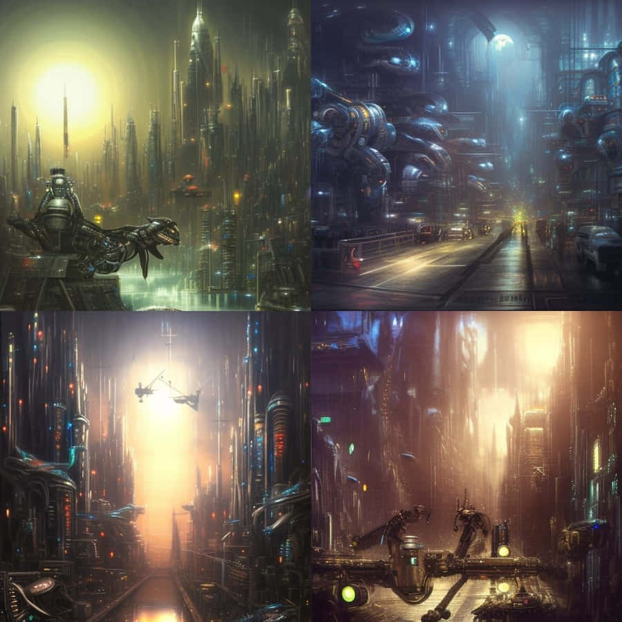 Experience All That Coruscant's Underworld Has To Offer Wallpaper