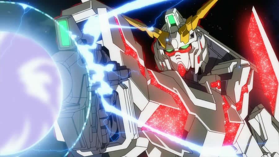 Experience Freedom In Gundam Unicorn Wallpaper