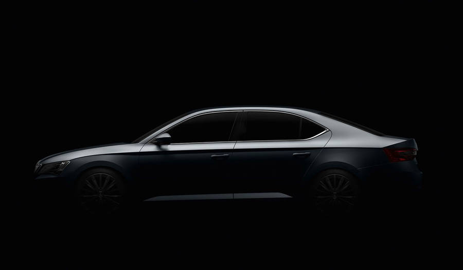 Experience Luxury With The Skoda Superb Wallpaper