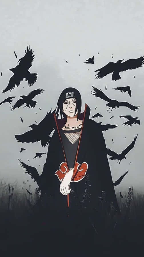 Experience The Best With The Uchiha Iphone. Wallpaper