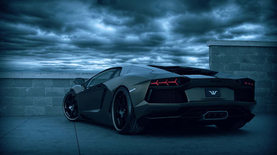 Experience The Cool And Sporty Design Of A Lamborghini Wallpaper