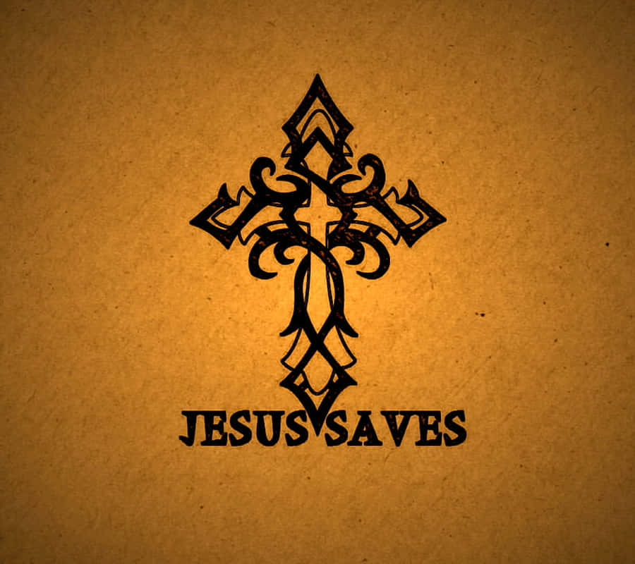 Experience The Saving Grace Of Jesus Christ Wallpaper
