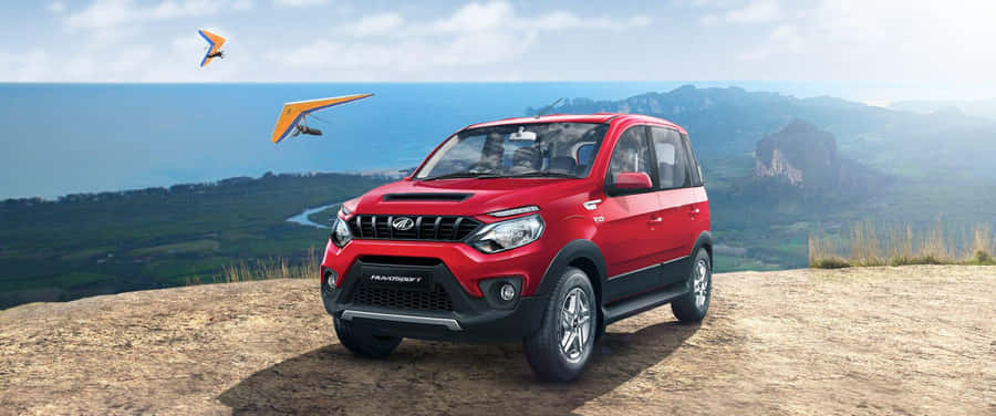 Experience The Thrill Of Mahindra Off-roading Adventure Wallpaper