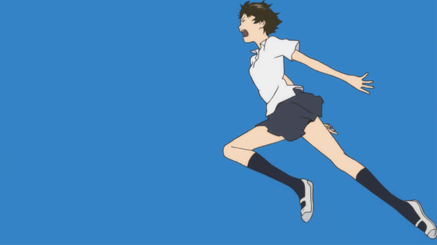 Experience The Thrill Of The Girl Who Leapt Through Time Wallpaper