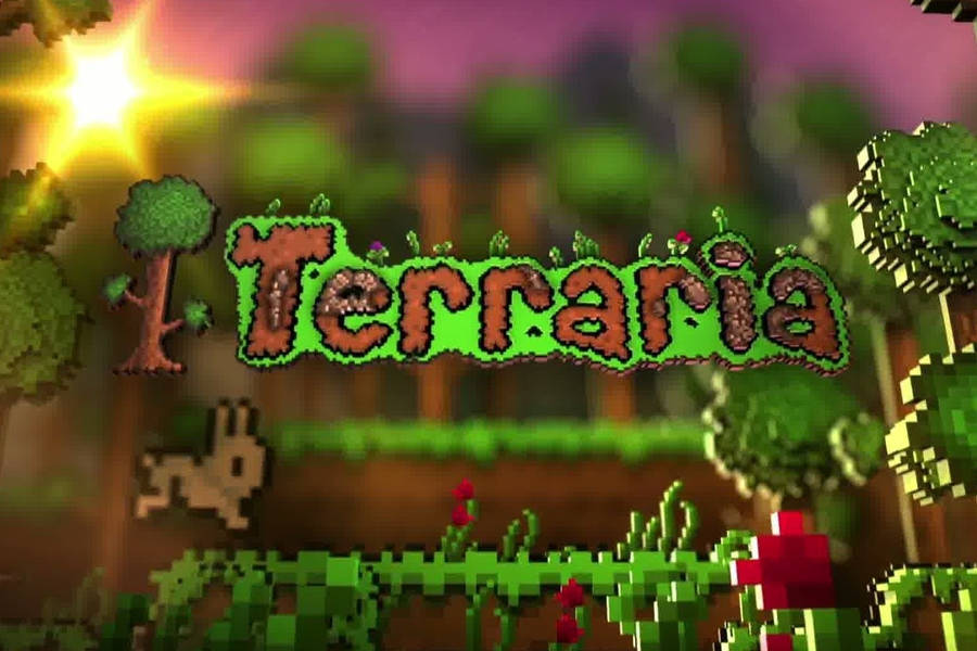 Experience The World Of Terraria Wallpaper