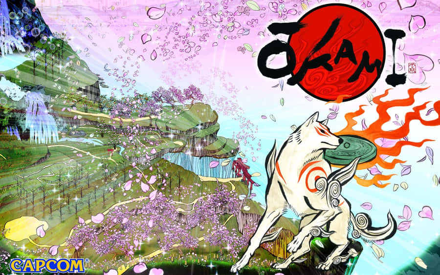 Explore Heavenly Japan In The Beautiful Open-world Adventure Game, Okami Hd Wallpaper