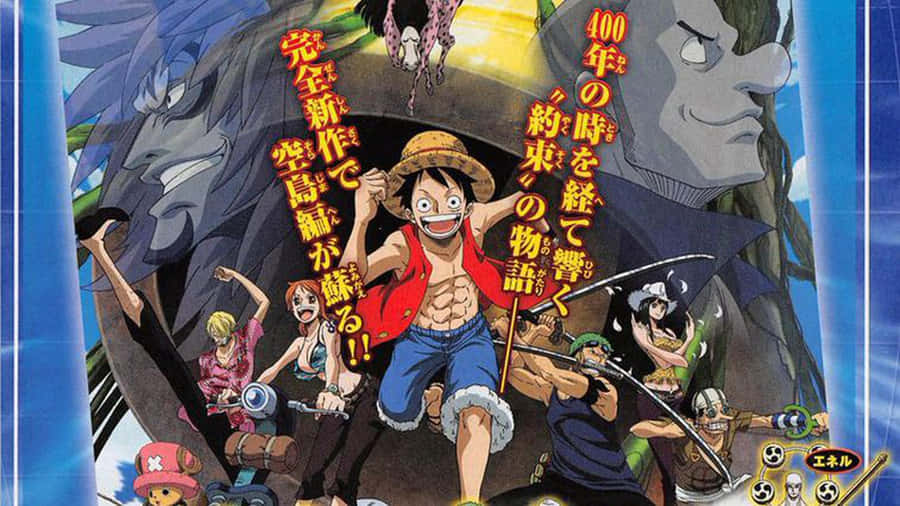 Explore Skypiea's Mysterious Sky, Shrouded In Mist Wallpaper