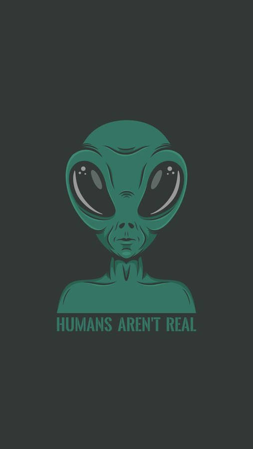 Explore The Alien World With Cool Alien! Wallpaper
