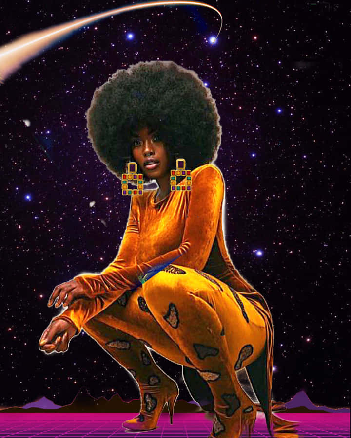 Explore The Beauty And Possibilities Of Afrofuturism Wallpaper