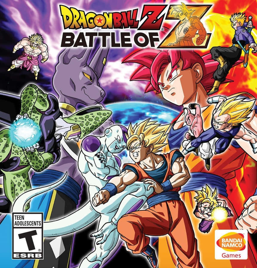 Explore The Dynamic World Of Dragon Ball Z In Video Games Wallpaper