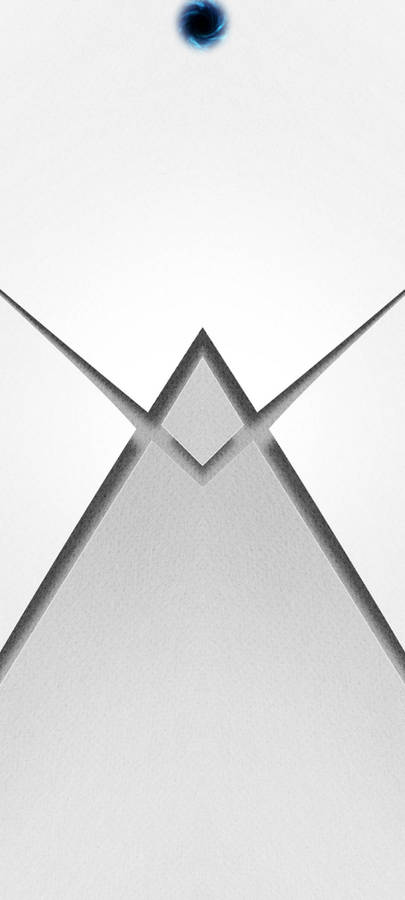 Explore The Elegant Simplicity With The Minimalist White Redmi Note 9 Punch Hole. Wallpaper