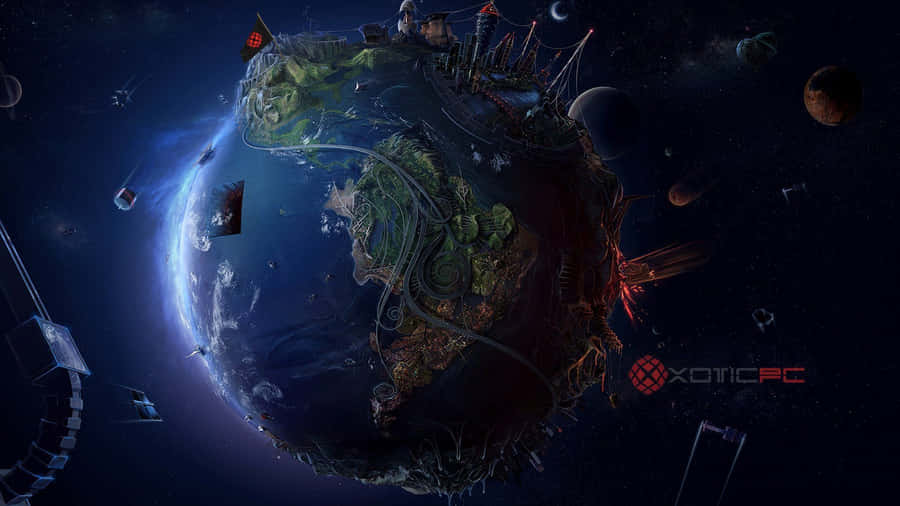 Explore The Exciting Open World Of This Thrilling Game Wallpaper