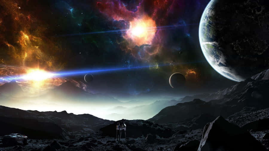 Explore The Hidden Beauty Of The Universe Wallpaper