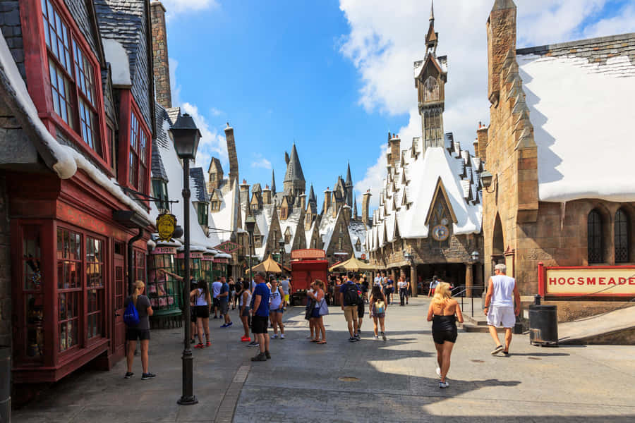 Explore The Magical World Of Wizarding! Wallpaper