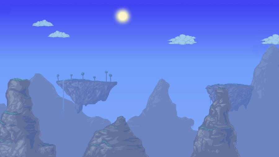 Explore The Many Biomes Of Terraria And Make Your World Unique Wallpaper