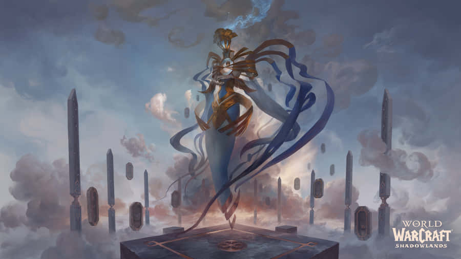 Explore The Shadowlands In World Of Warcraft Wallpaper