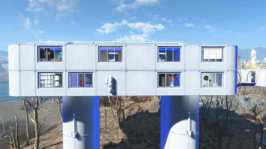 Explore The Technological Marvels Inside The Fallout 4 Institute Wallpaper