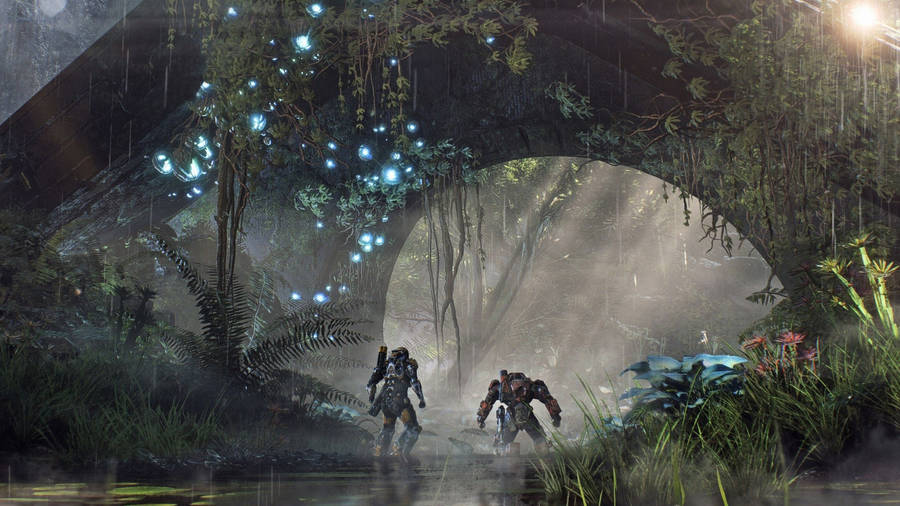 Explore The World Of Anthem With Next-gen 4k Ultra Hd Graphics Wallpaper
