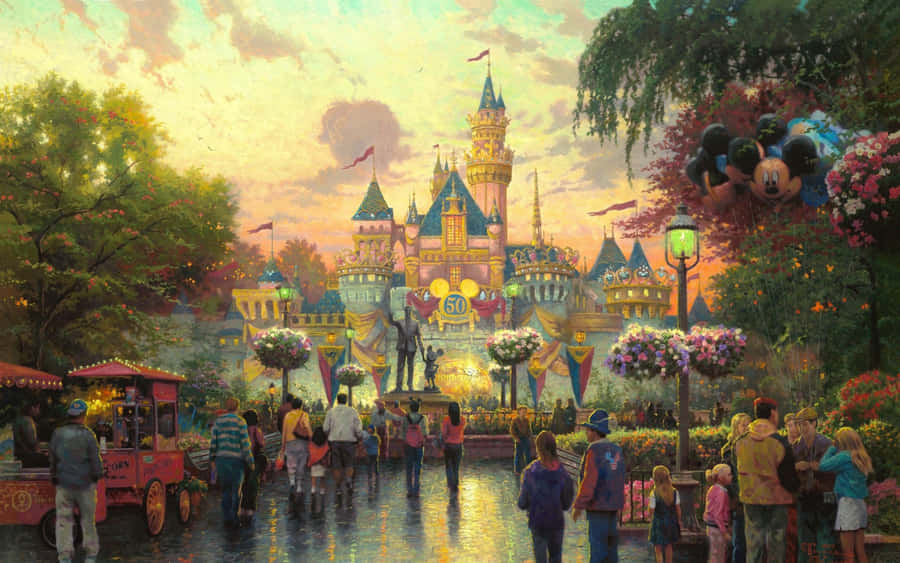 Explore The World Of Disney On Mac Wallpaper