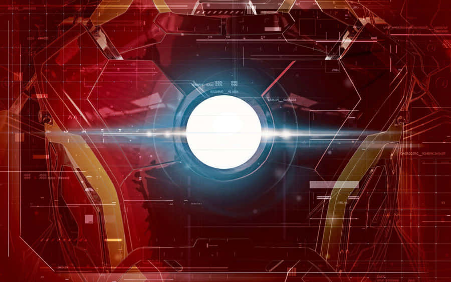 Explore The World Of Iron Man With The Arc Reactor Wallpaper