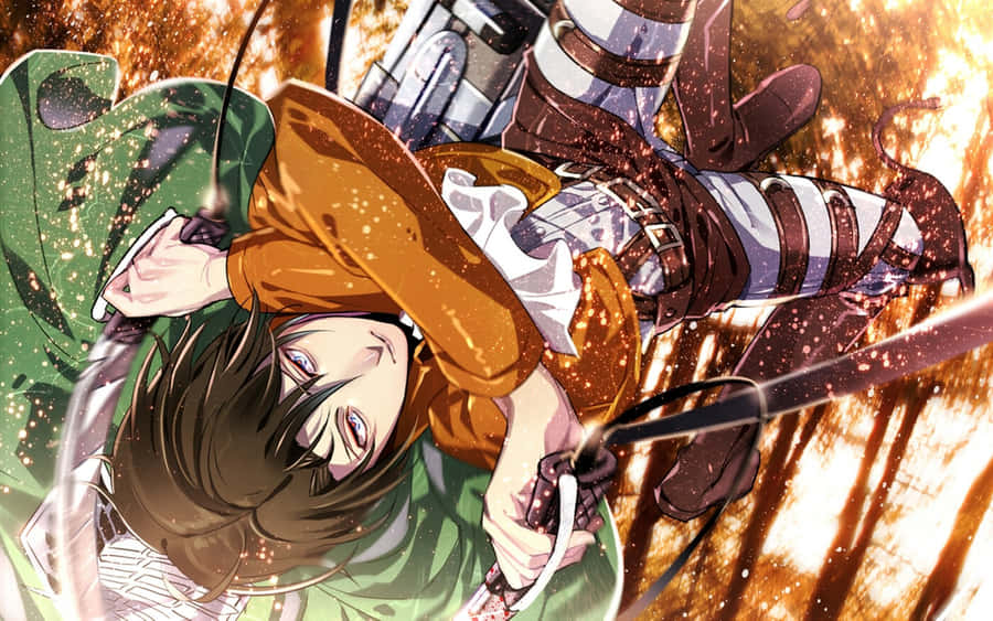 Explore The World Of Levi Ackerman Wallpaper