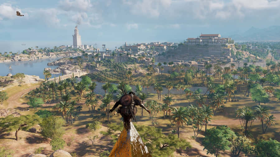 Exploring An Amazing Open-world Game Wallpaper