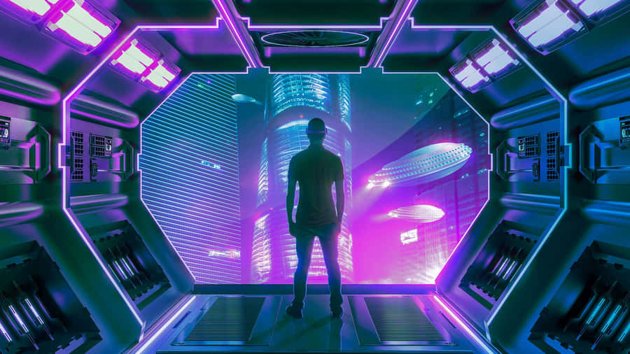 Exploring The Metaverse Future Wallpaper