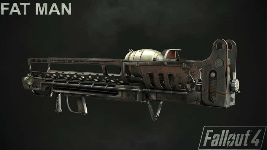 Explosive Action With The Fat Man In Fallout 4. Wallpaper