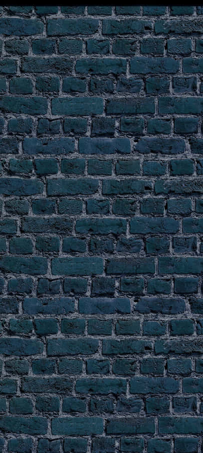 Exposed Dim Brick Wall Wallpaper