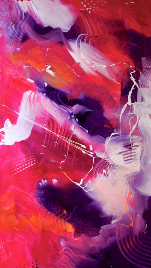 Expressive Masterstroke Painting Wallpaper